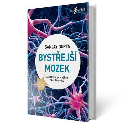 Kniha Bystřejší mozek od Sanjay Gupta