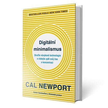 Kniha Digitální minimalismus od Cal Newport