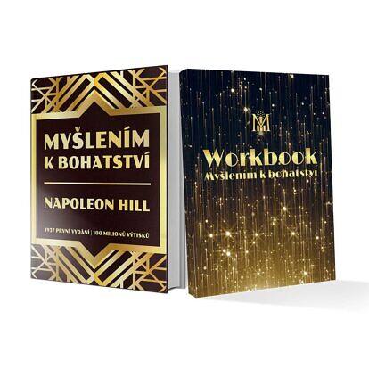 Kniha Myšlením k bohatství s pracovním magazínem – výhodná sada, která vás posune k akci!